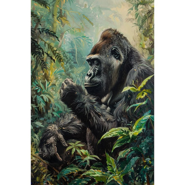 Gorilla Painting Canvas